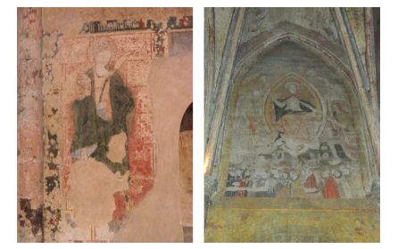 Cahors glise Saint-Barthlemy fresques