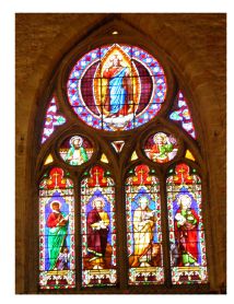 Cahors glise Saint-Barthlemy vitraux